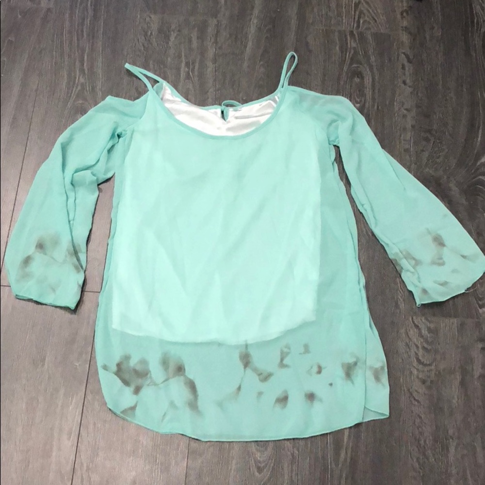 Mint green dress/ shirt